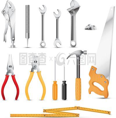 五金工具矢量素材 現代設計與工程必備資源